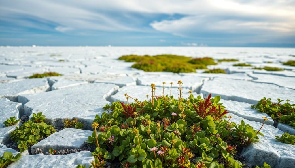 Antarctic Ice Reveals Earth's Accelerating Plant Growth